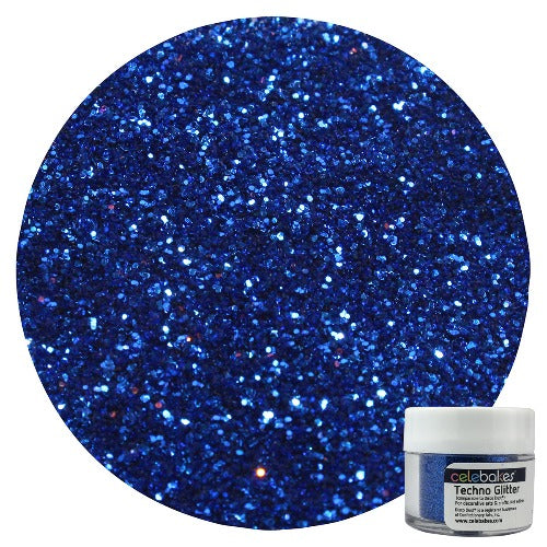 Techno Glitter - Royal Blue