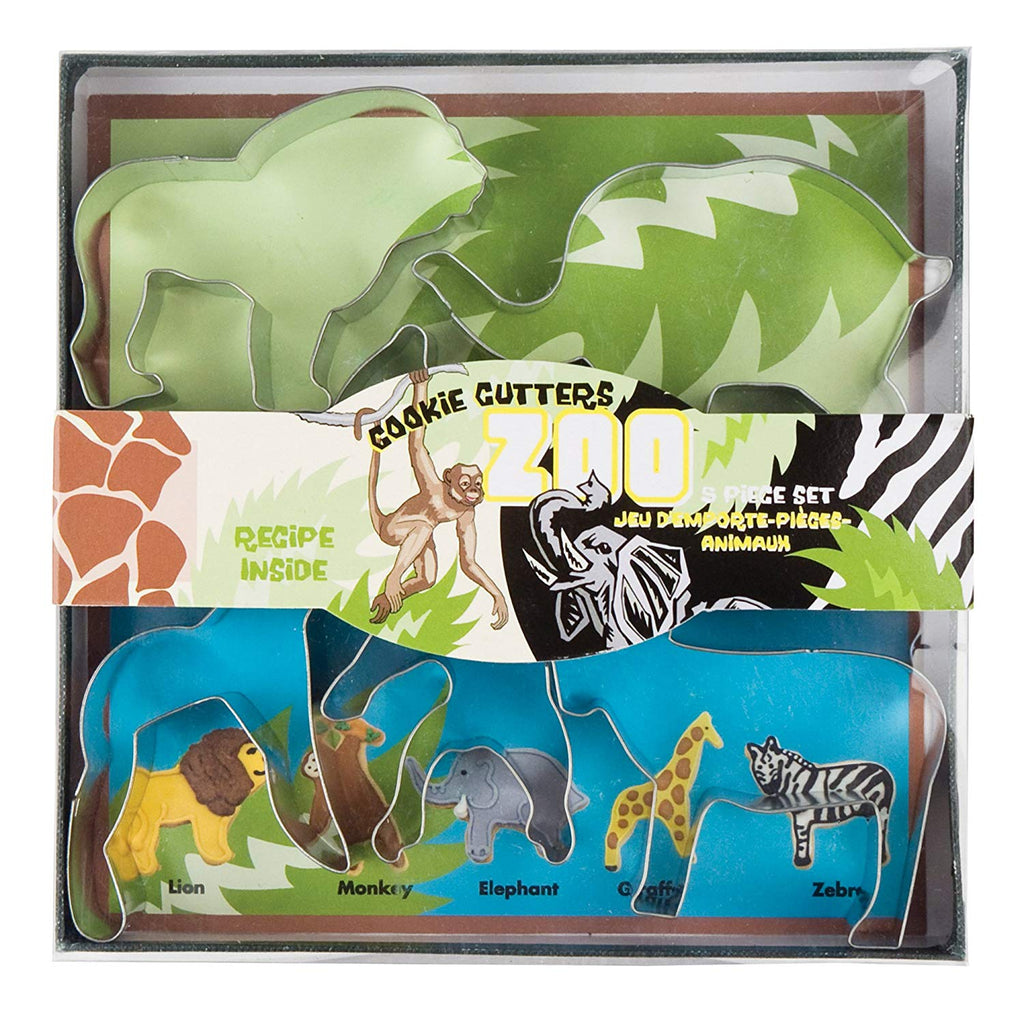 Cookie Cutters - Zoo Animals Set
