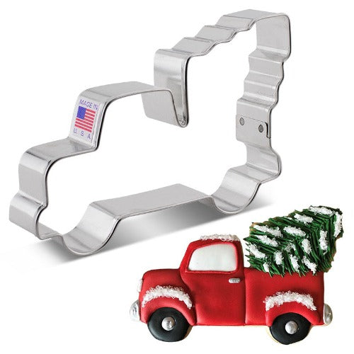 Cookie Cutter - Vintage Truck With Tree