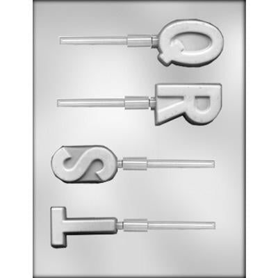 Chocolate Mold - Initial Q-R-S-T