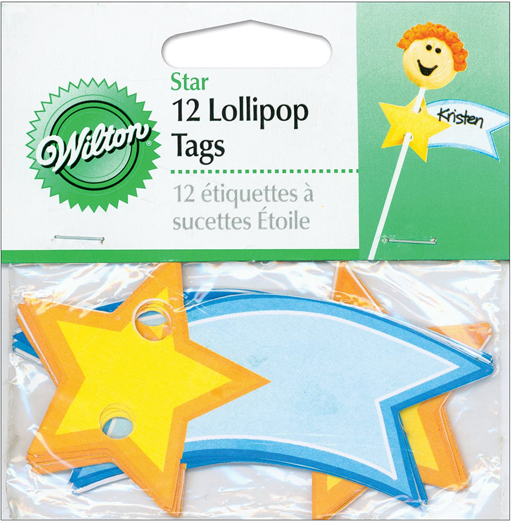 Star Lollipop Tags