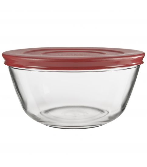 Glass Mixing Bowl with Lid