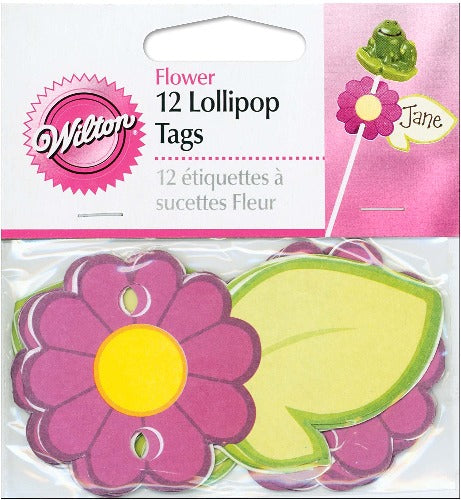 Flower Lollipop Tags