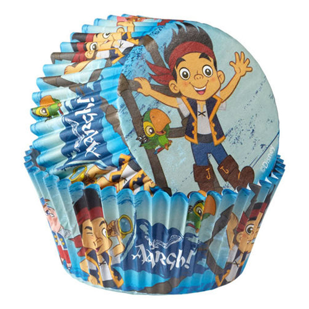 Standard Cupcake Liners - Disney Jake and The Never Land