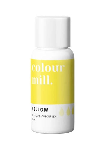 Oil Based Colouring - Yellow