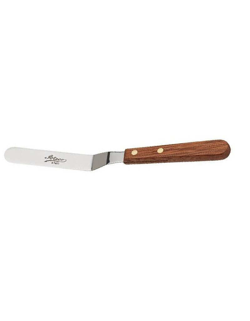 Offset Spatula with Wooden Handle