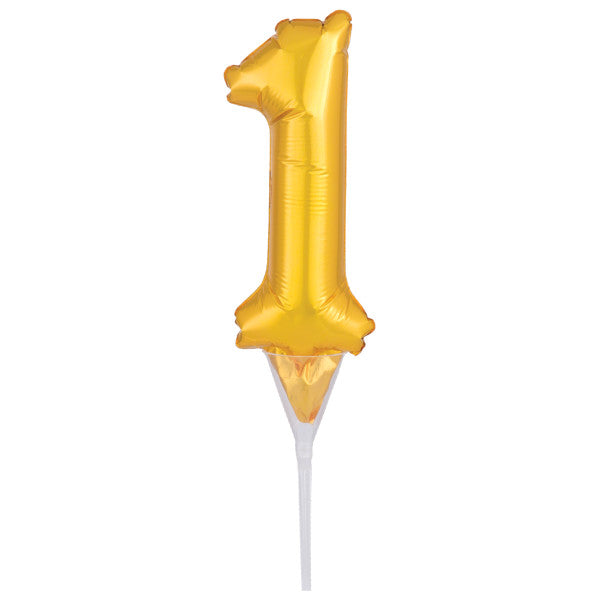 Inflatable Gold Numeral 1