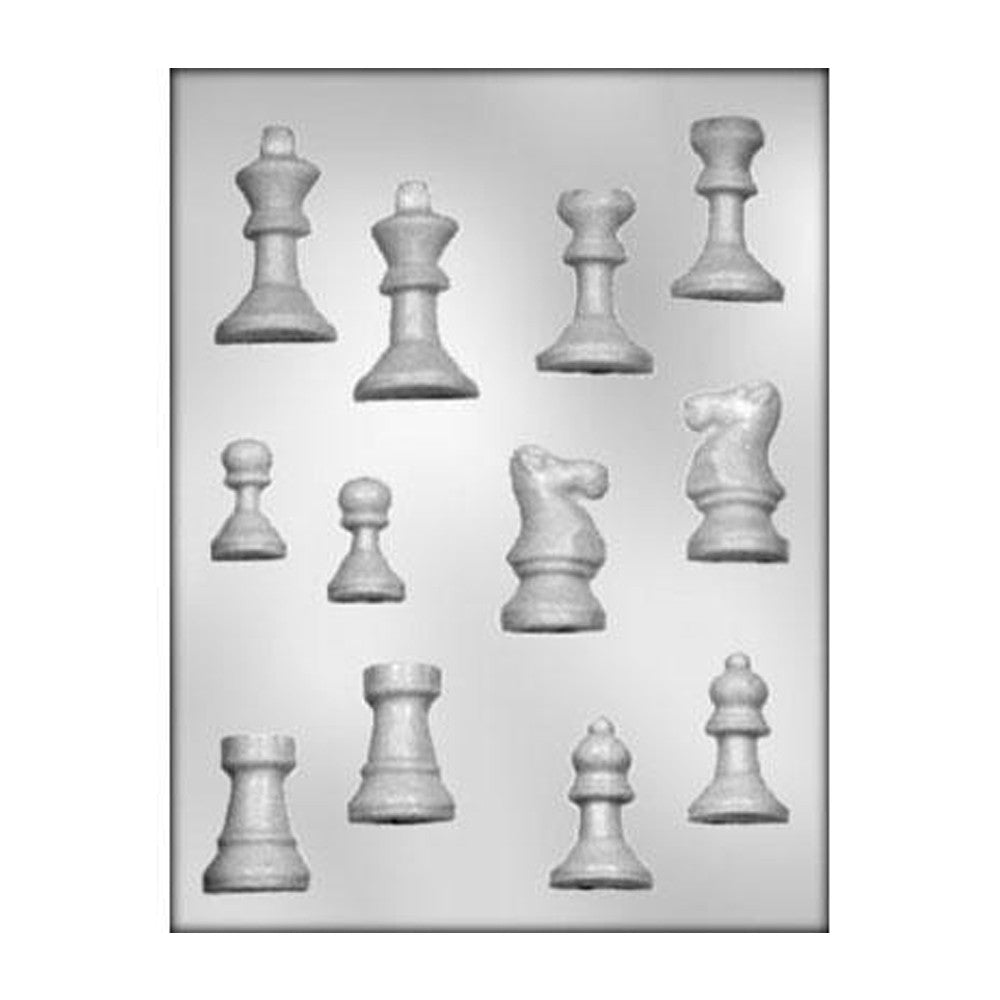Chocolate Mold - Chess Pieces