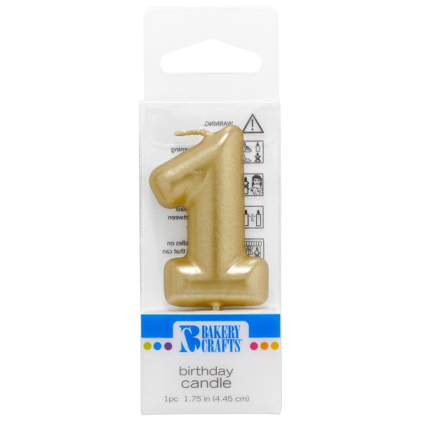 Candles - Gold Number 1