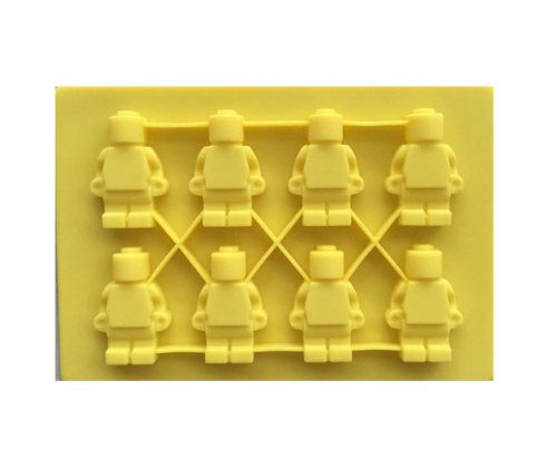 Silicone Mold - Block Small Figurines
