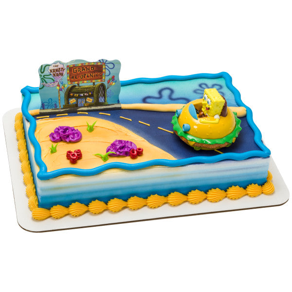 Cake Topper - SpongeBob SquarePants Krabby Patty