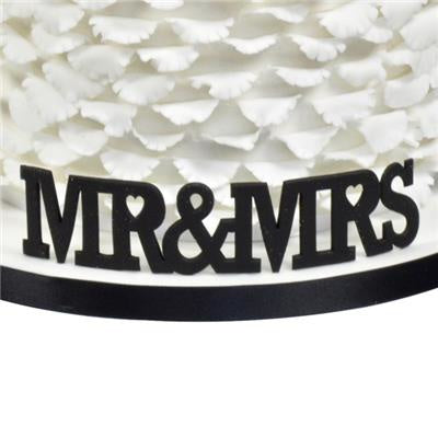 Cutter - Curved Words MR&MRS