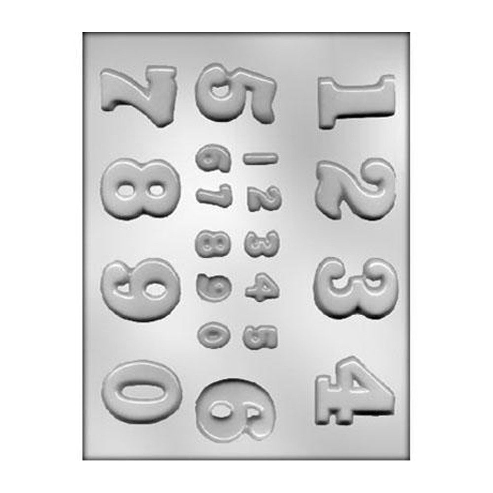 Chocolate Mold - Numbers