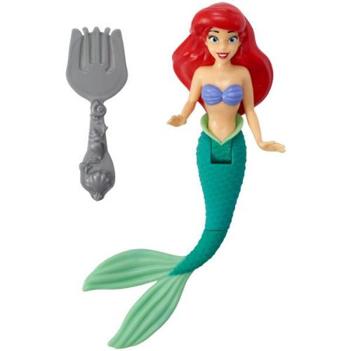 Disney, Kitchen, Disney Little Mermaid Ariel Straw Topper Bow Handmade