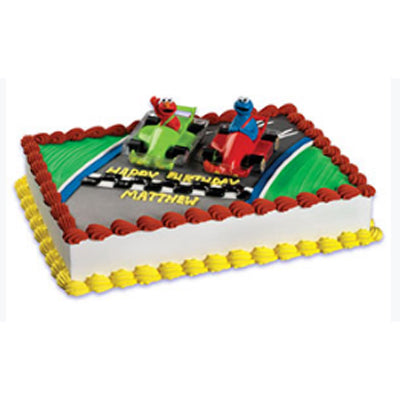 Cake Topper - Sesame Street Racers